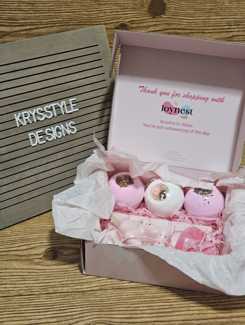 6 Piece Scented Dessert Bath Bomb Soap Gift Box Set